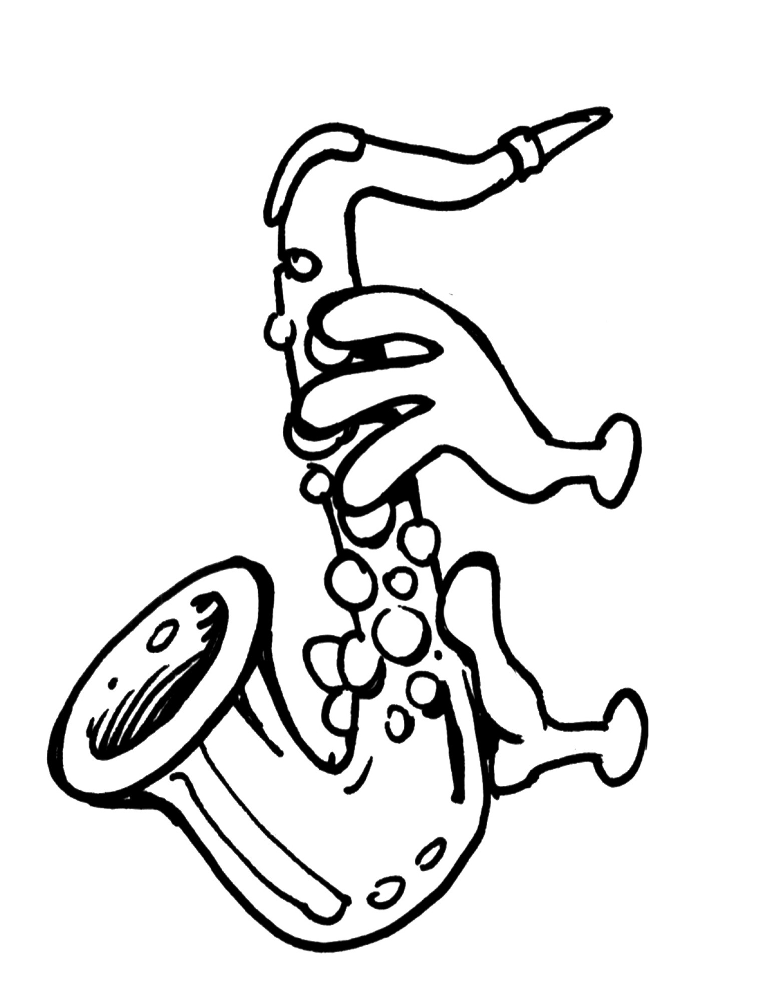 195 Trombone Coloring Pages Printable 63