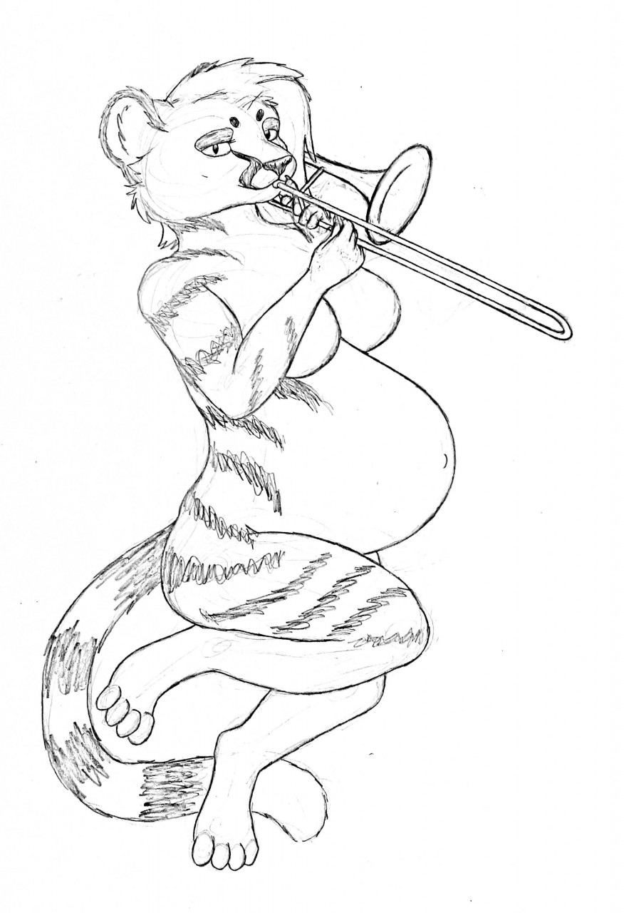 195 Trombone Coloring Pages Printable 85