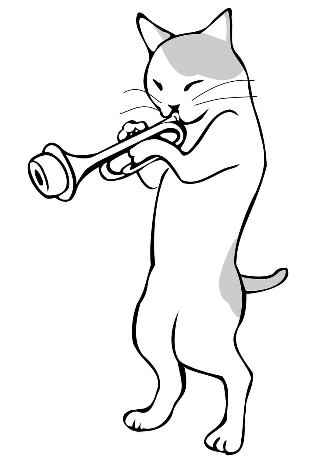 195 Trombone Coloring Pages Printable 97