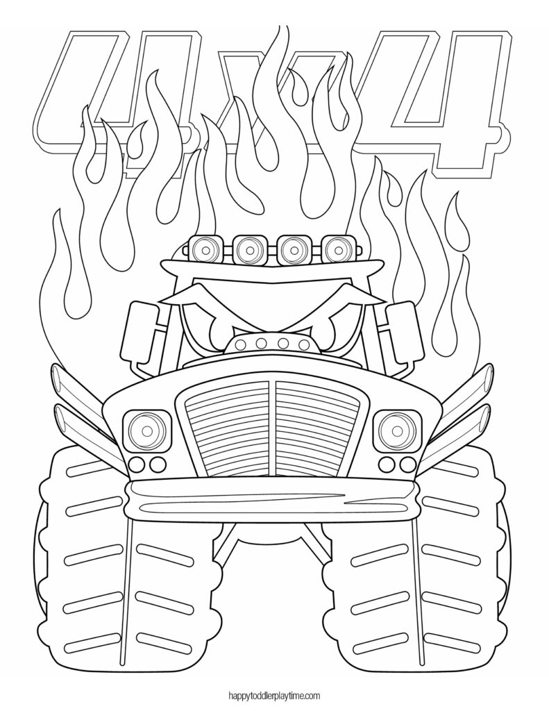 199+ Monster Coloring Page Ideas: Fun and Scary Monsters 113