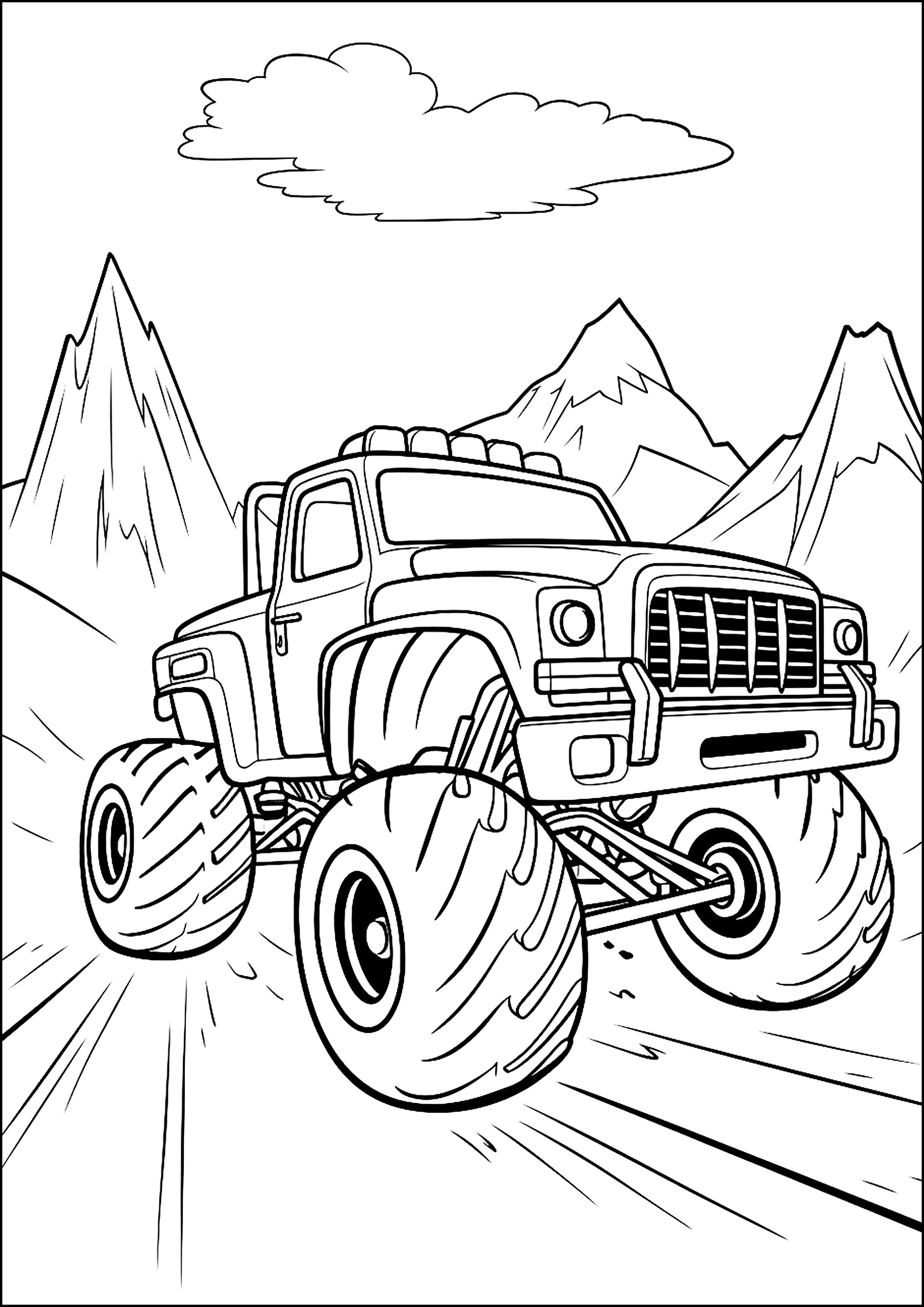 199+ Monster Coloring Page Ideas: Fun and Scary Monsters 136