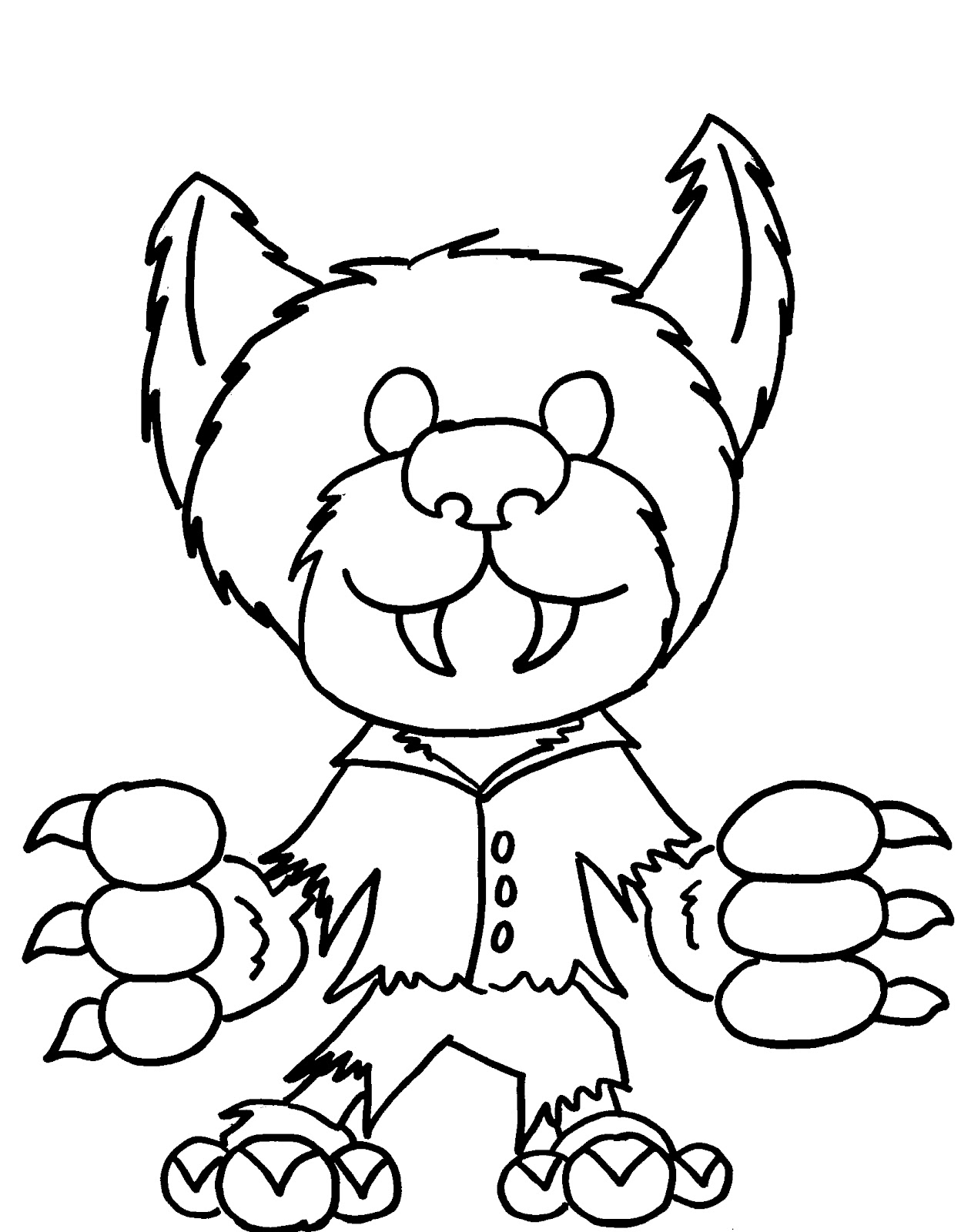 199+ Monster Coloring Page Ideas: Fun and Scary Monsters 16