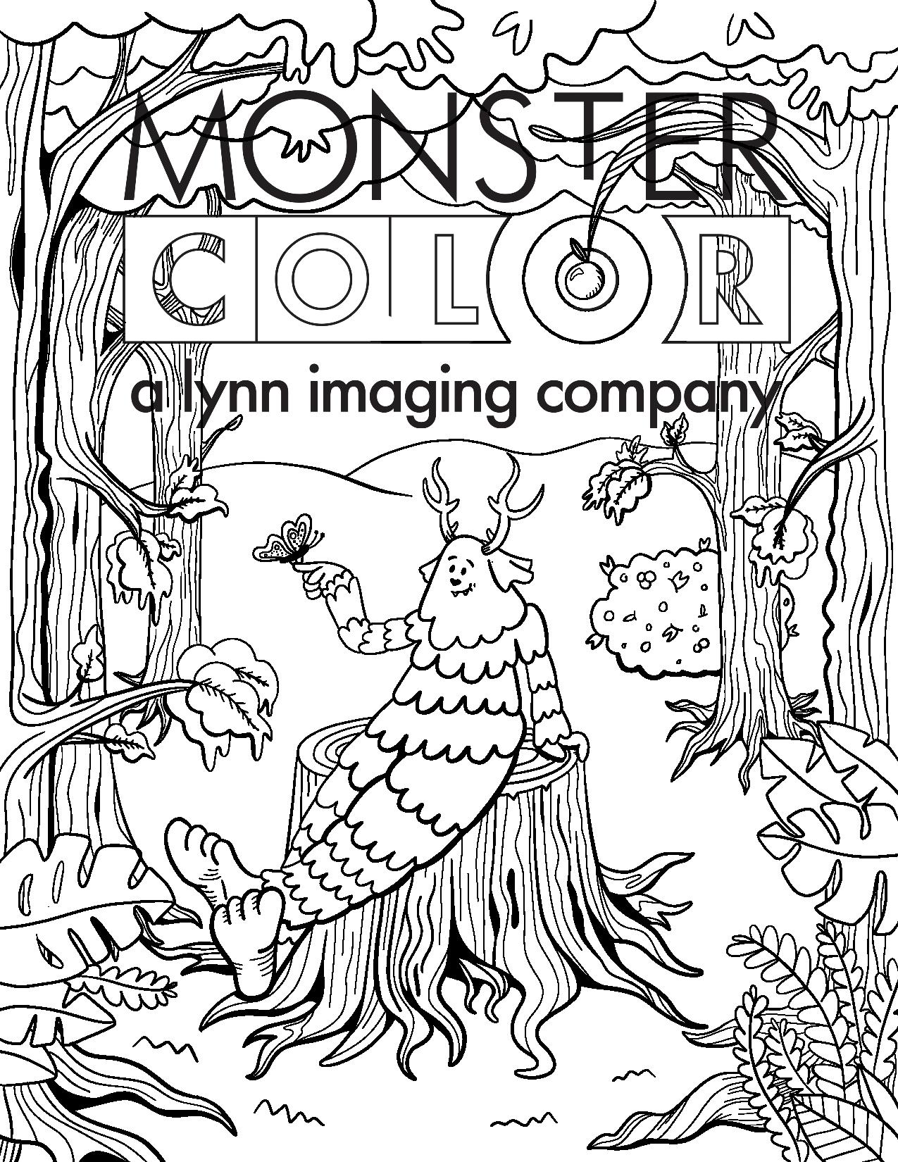 199+ Monster Coloring Page Ideas: Fun and Scary Monsters 169