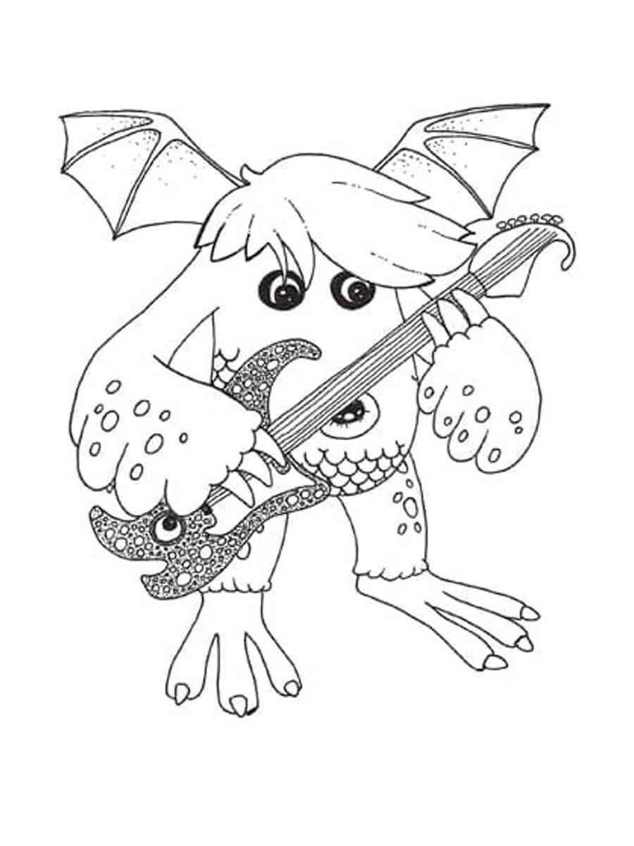 199+ Monster Coloring Page Ideas: Fun and Scary Monsters 170