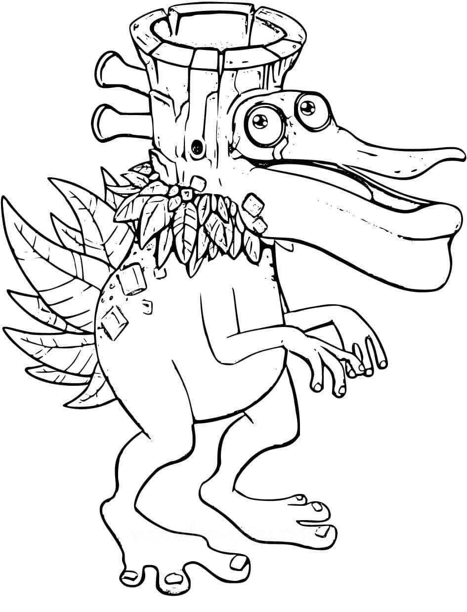 199+ Monster Coloring Page Ideas: Fun and Scary Monsters 174