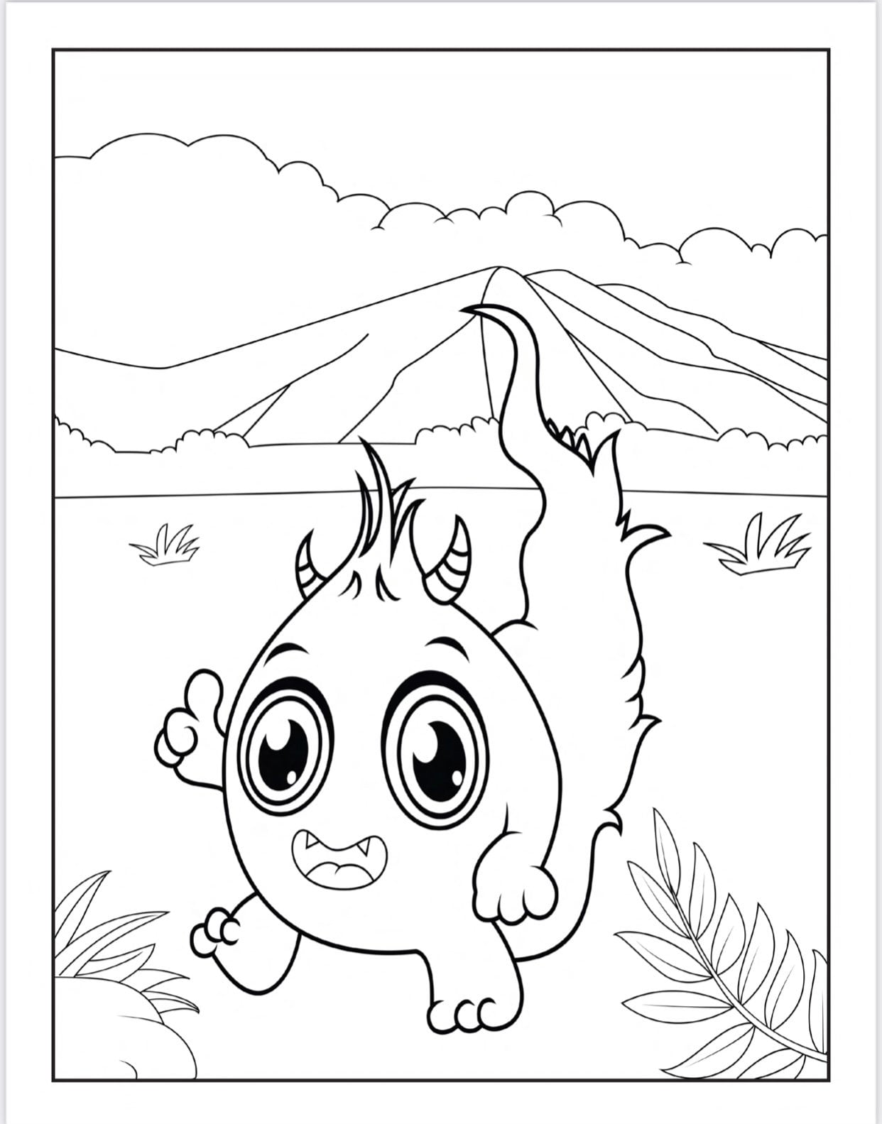 199+ Monster Coloring Page Ideas: Fun and Scary Monsters 175