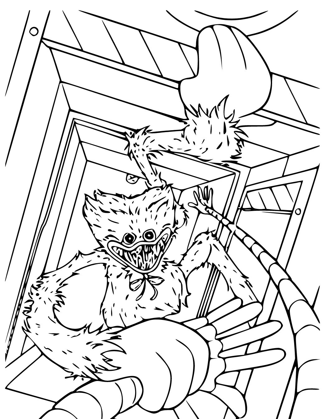 199+ Monster Coloring Page Ideas: Fun and Scary Monsters 177