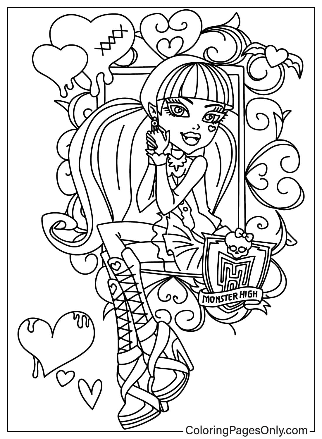 199+ Monster Coloring Page Ideas: Fun and Scary Monsters 200