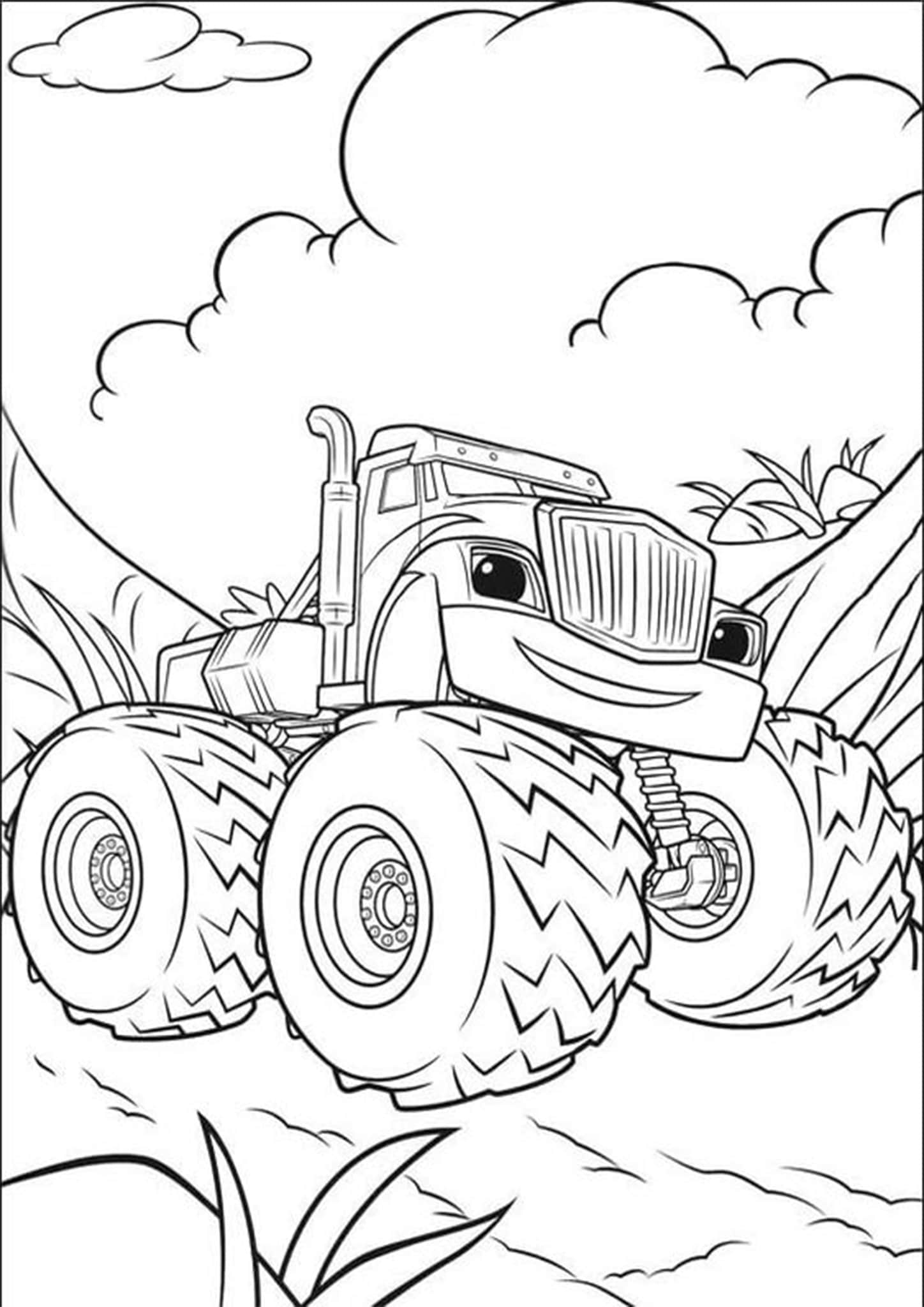 199+ Monster Coloring Page Ideas: Fun and Scary Monsters 25