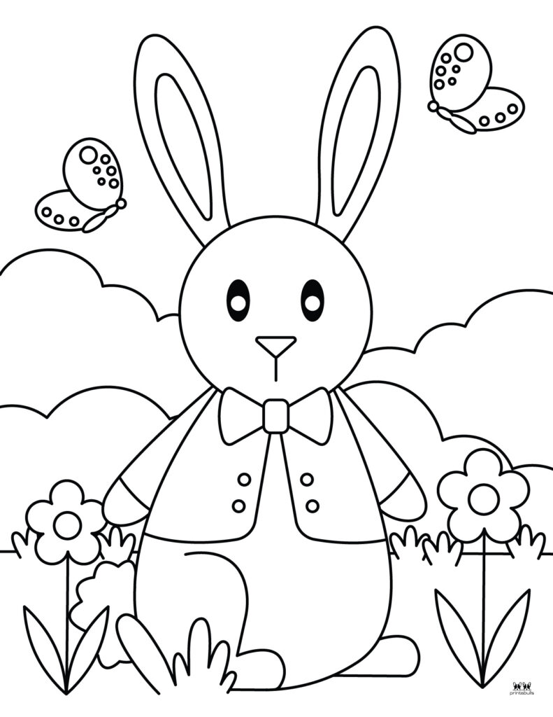 80+ Bunny Coloring Pages 13