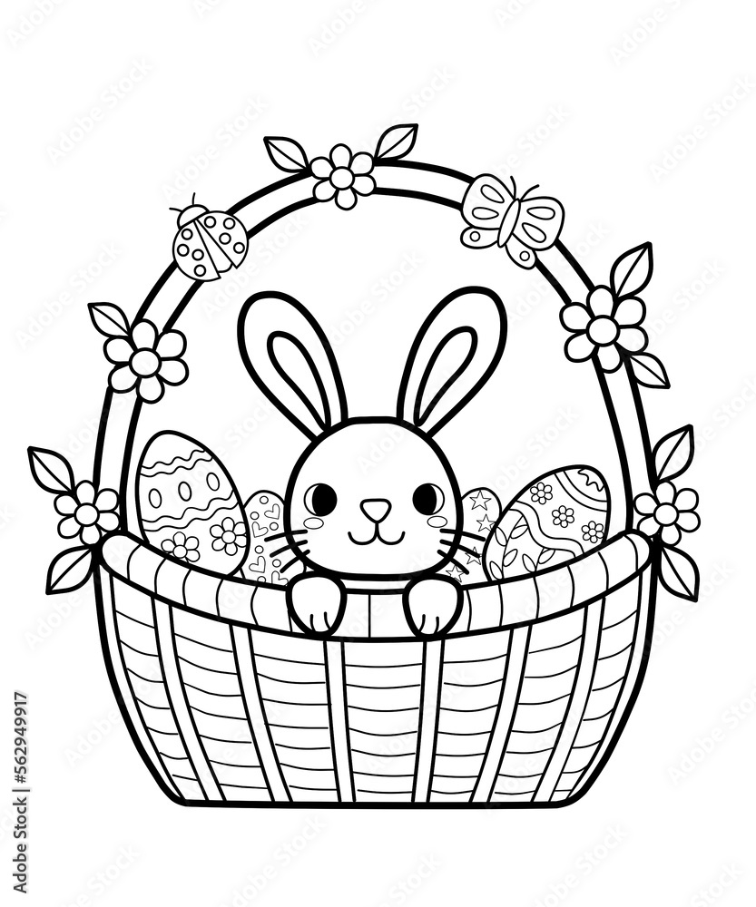 80+ Bunny Coloring Pages 18