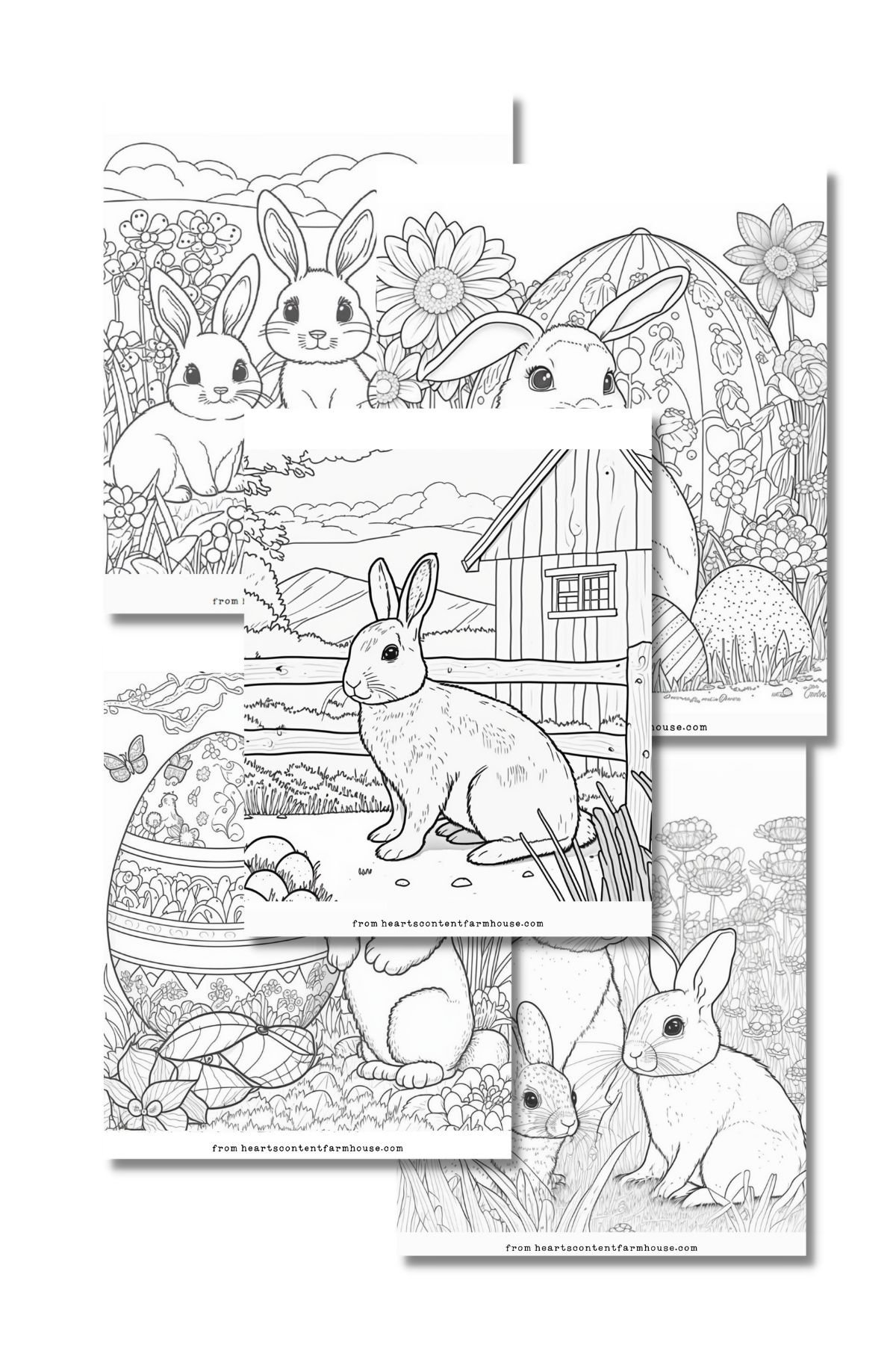 80+ Bunny Coloring Pages 27