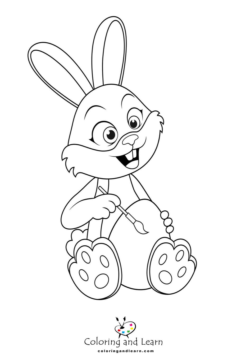 80+ Bunny Coloring Pages 30