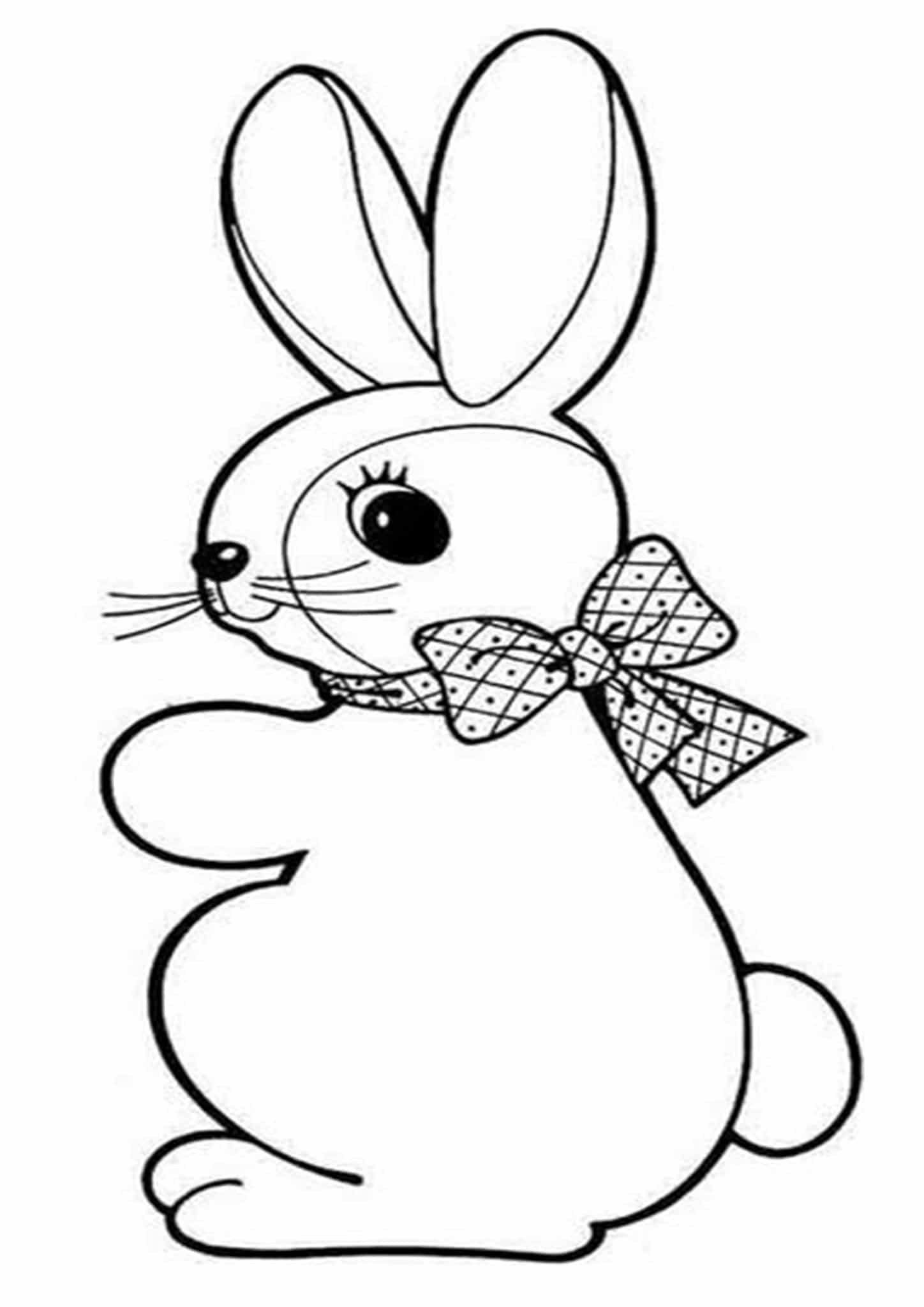 80+ Bunny Coloring Pages 38