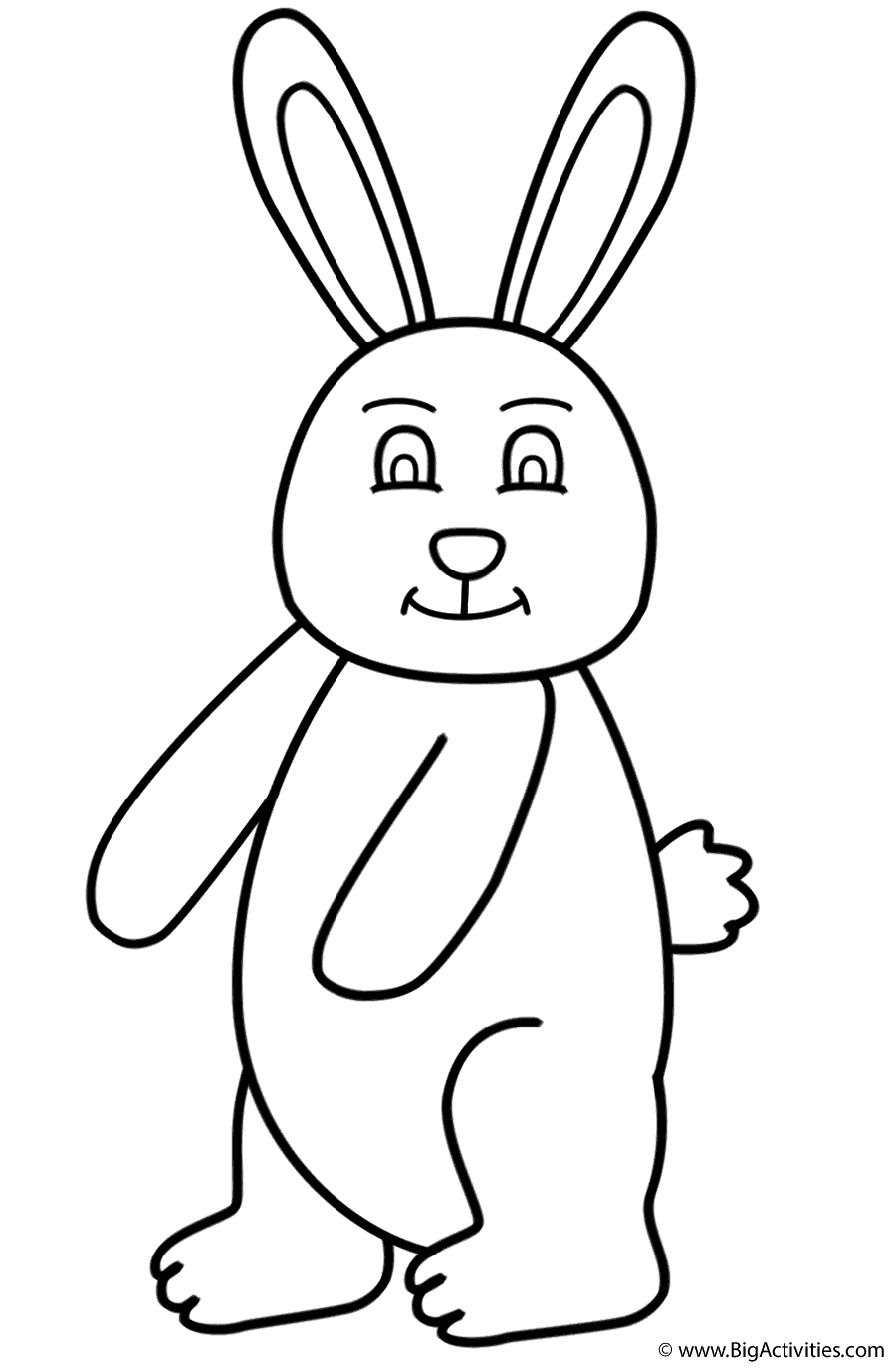 80+ Bunny Coloring Pages 41