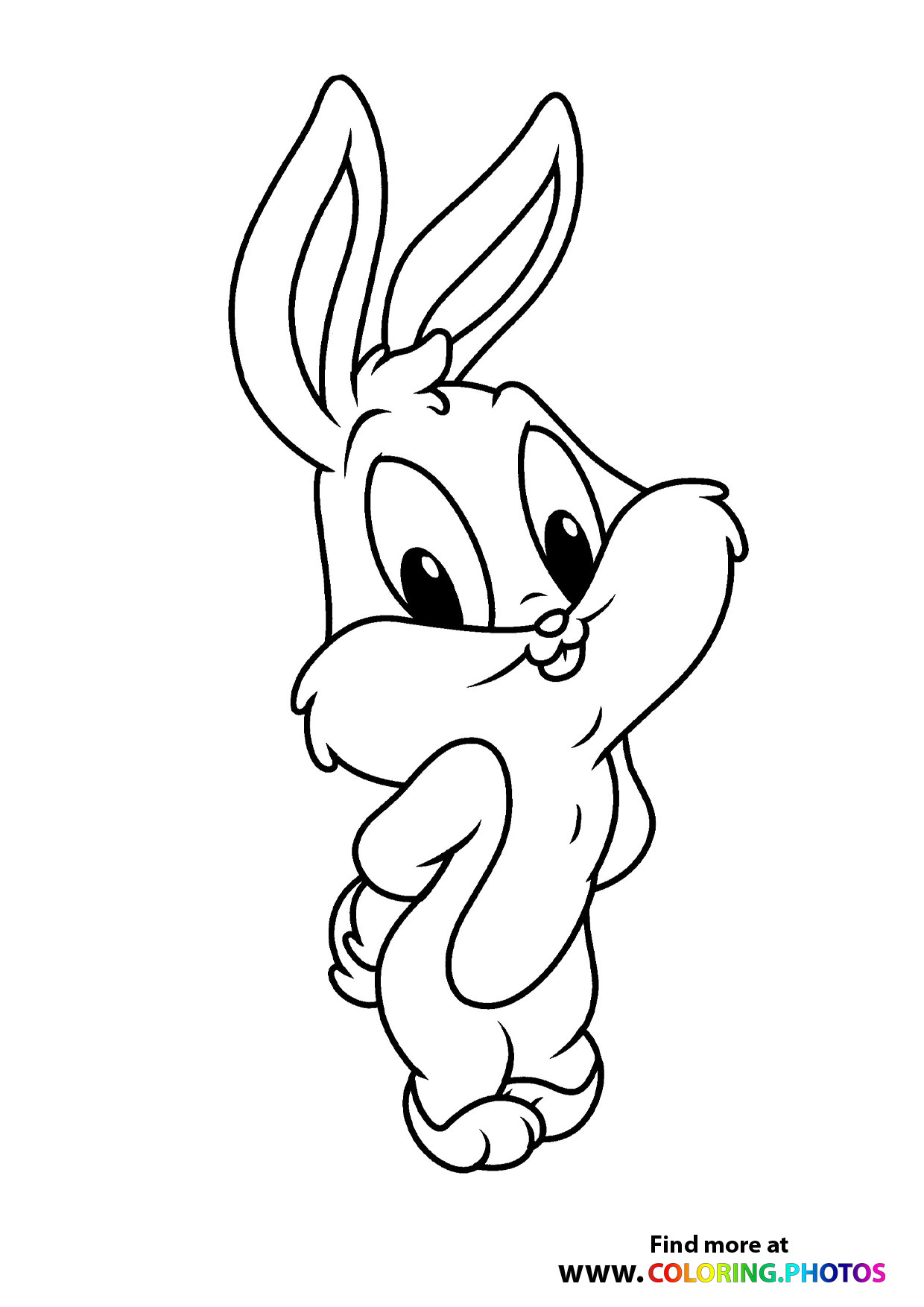 80+ Bunny Coloring Pages 48