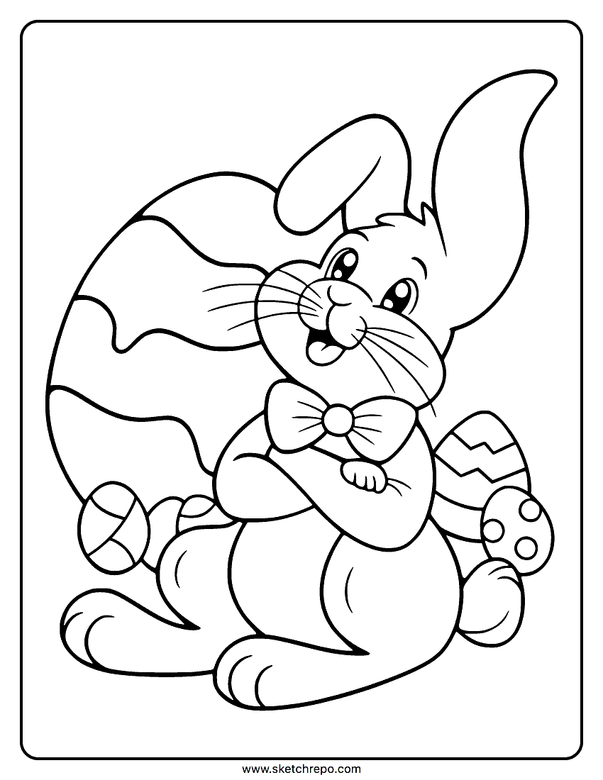 80+ Bunny Coloring Pages 64