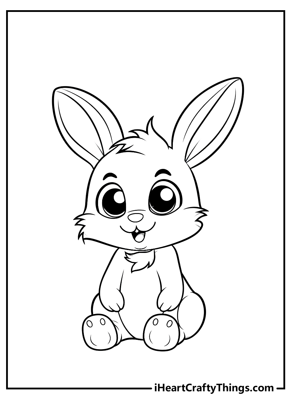 80+ Bunny Coloring Pages 67