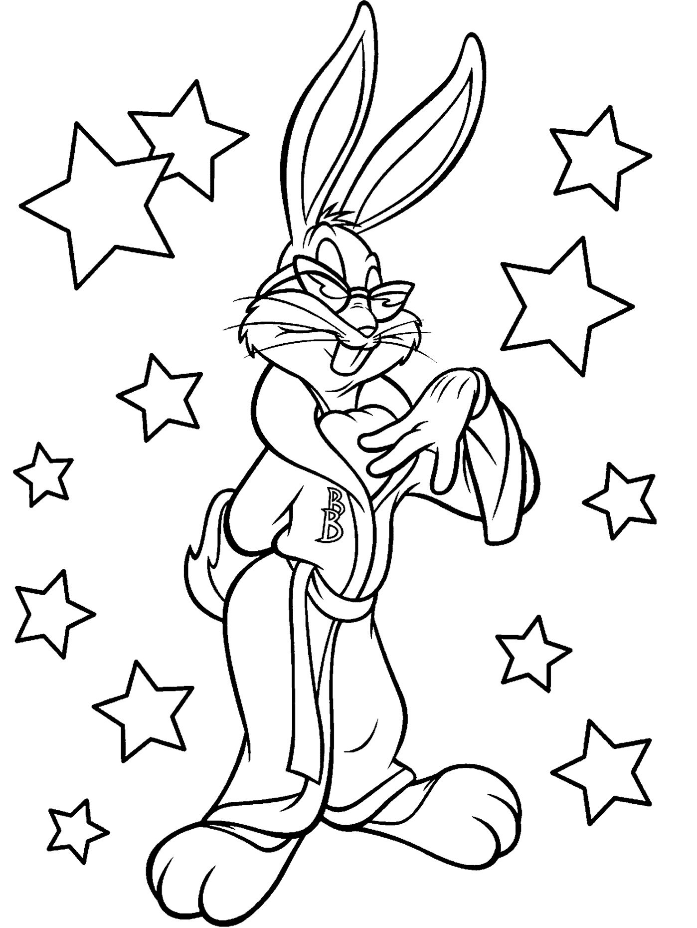 80+ Bunny Coloring Pages 75