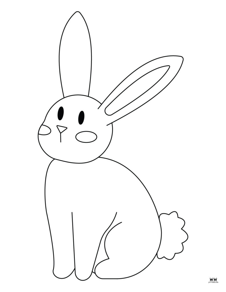 80+ Bunny Coloring Pages 8