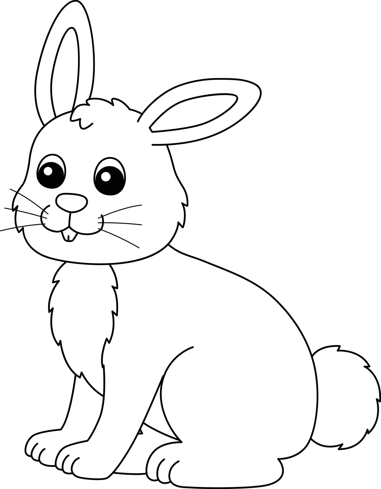 80+ Bunny Coloring Pages 9