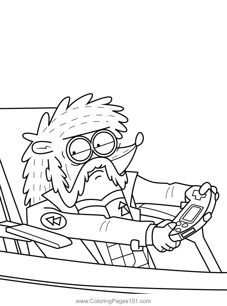 80 Regular Show Coloring Pages Printable 16