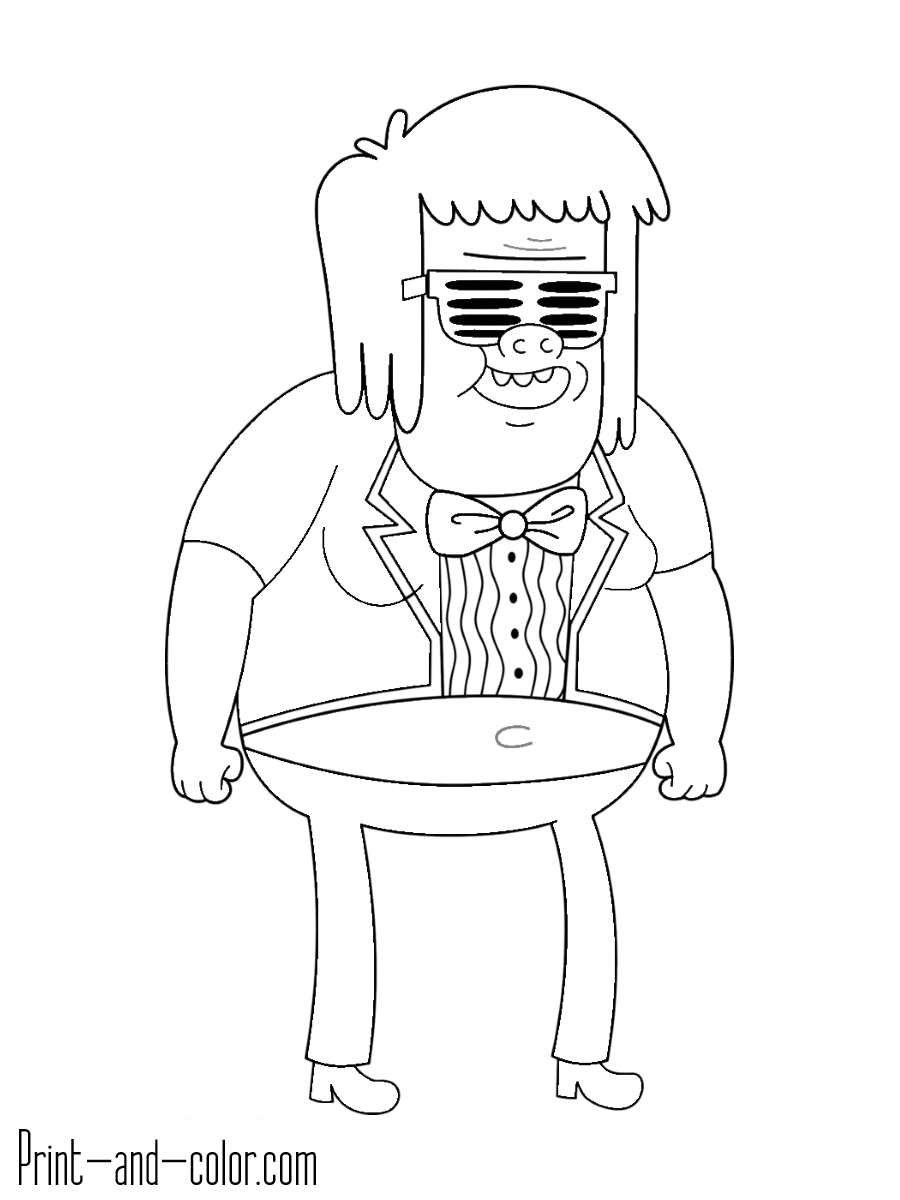 80 Regular Show Coloring Pages Printable 20