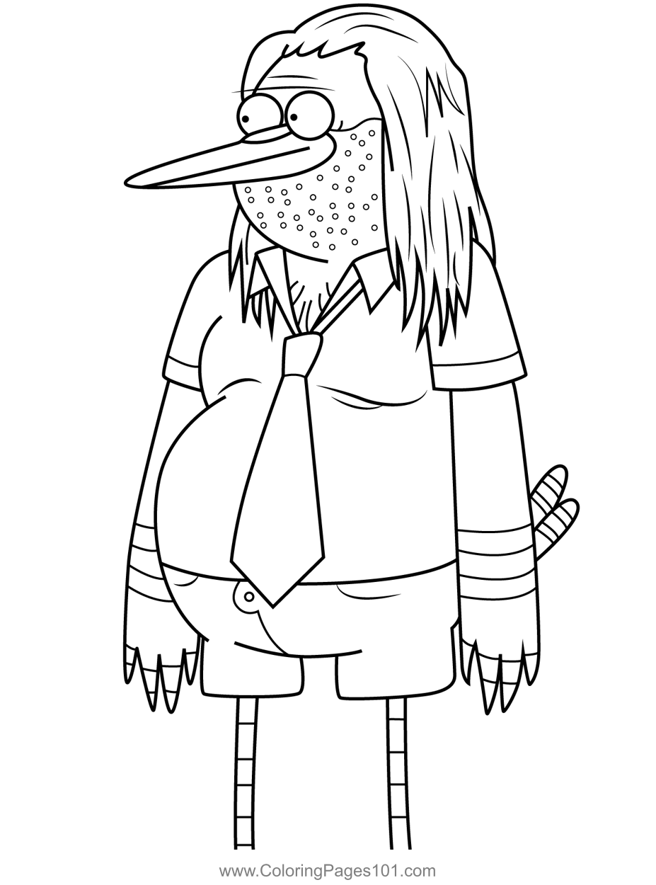 80 Regular Show Coloring Pages Printable 21