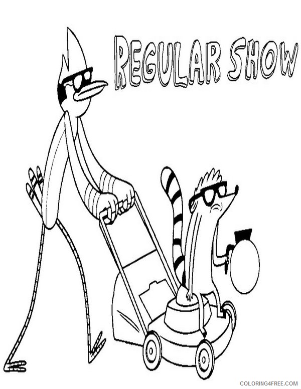 80 Regular Show Coloring Pages Printable 23