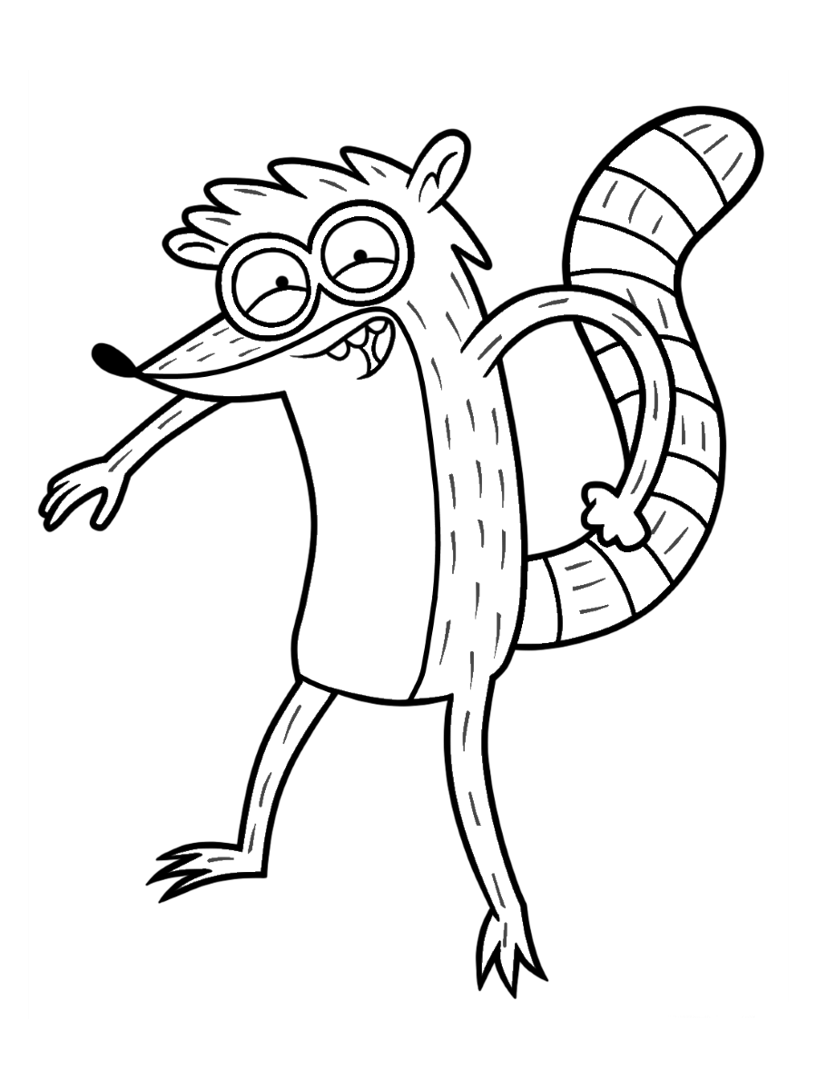 80 Regular Show Coloring Pages Printable 29