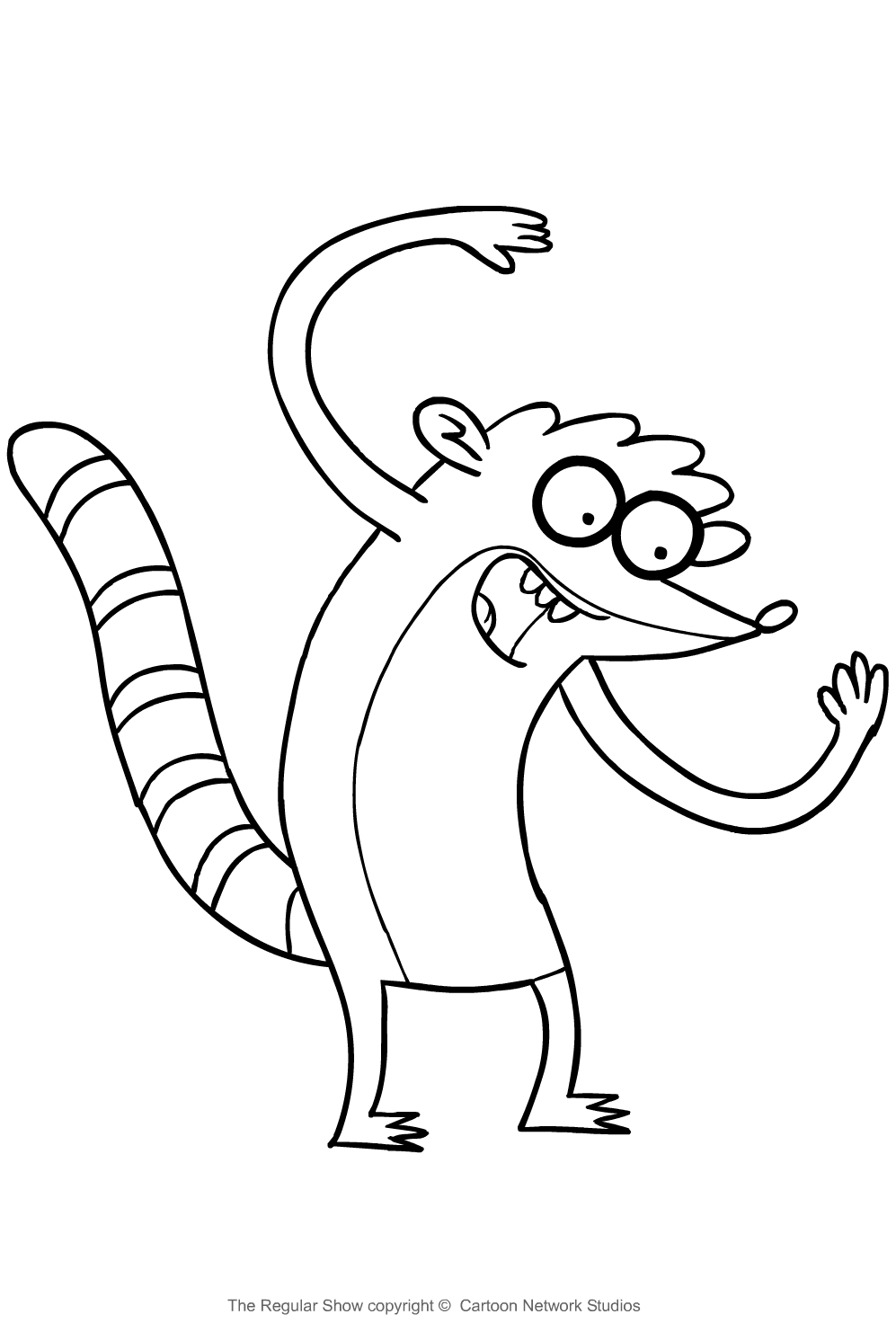 80 Regular Show Coloring Pages Printable 30