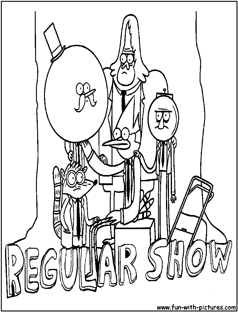 80 Regular Show Coloring Pages Printable 40