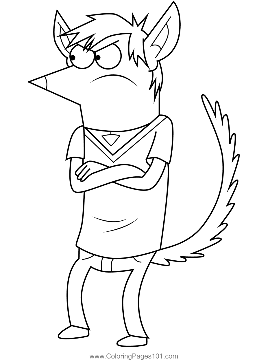 80 Regular Show Coloring Pages Printable 51