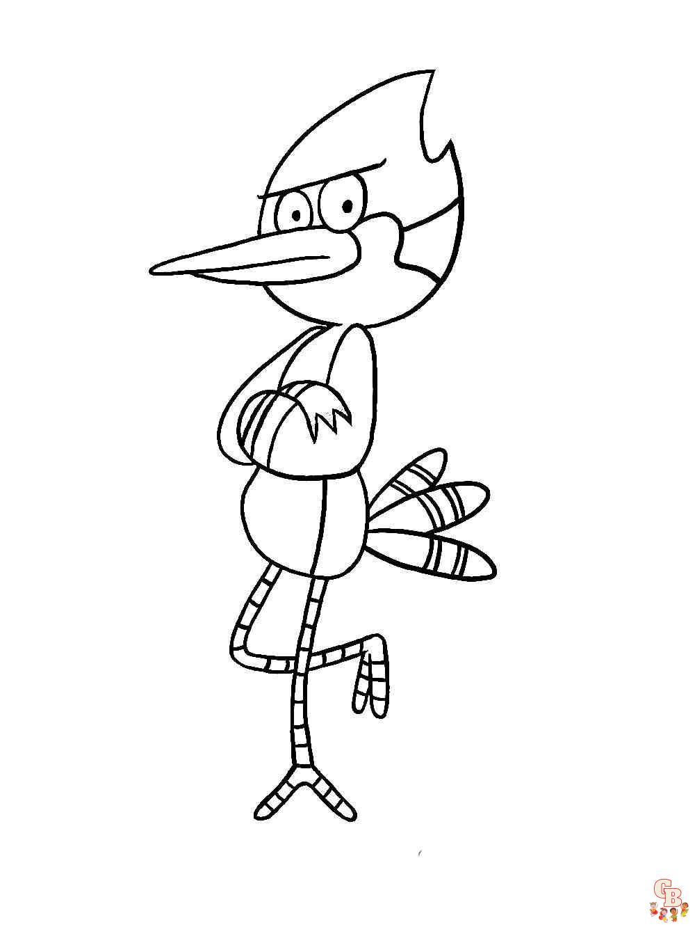 80 Regular Show Coloring Pages Printable 53