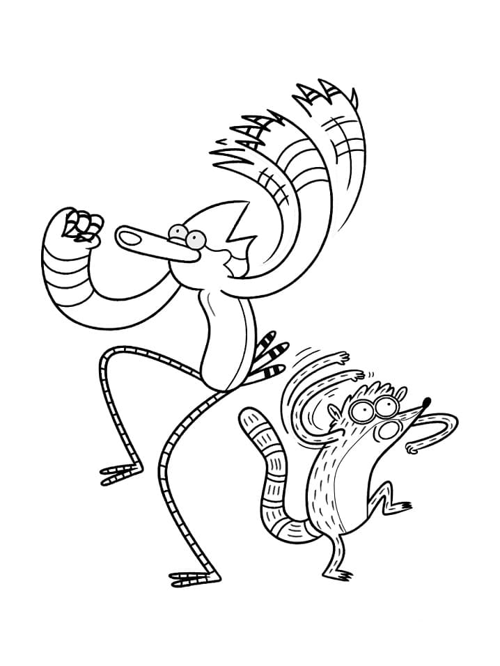 80 Regular Show Coloring Pages Printable 60