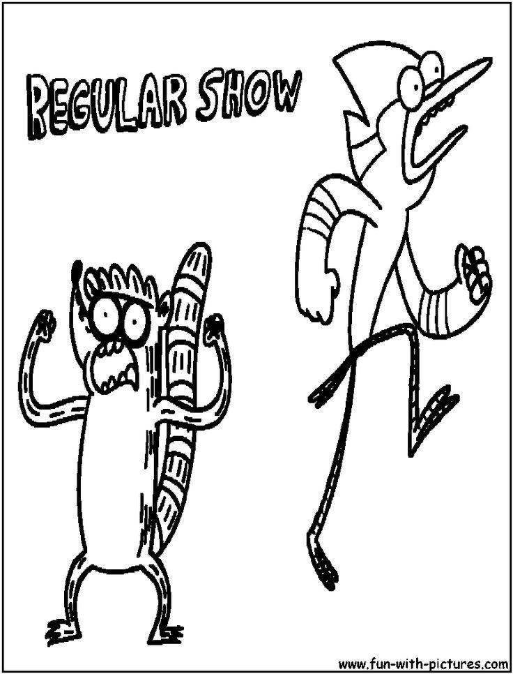 80 Regular Show Coloring Pages Printable 64