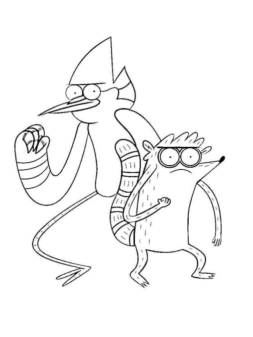 80 Regular Show Coloring Pages Printable 71