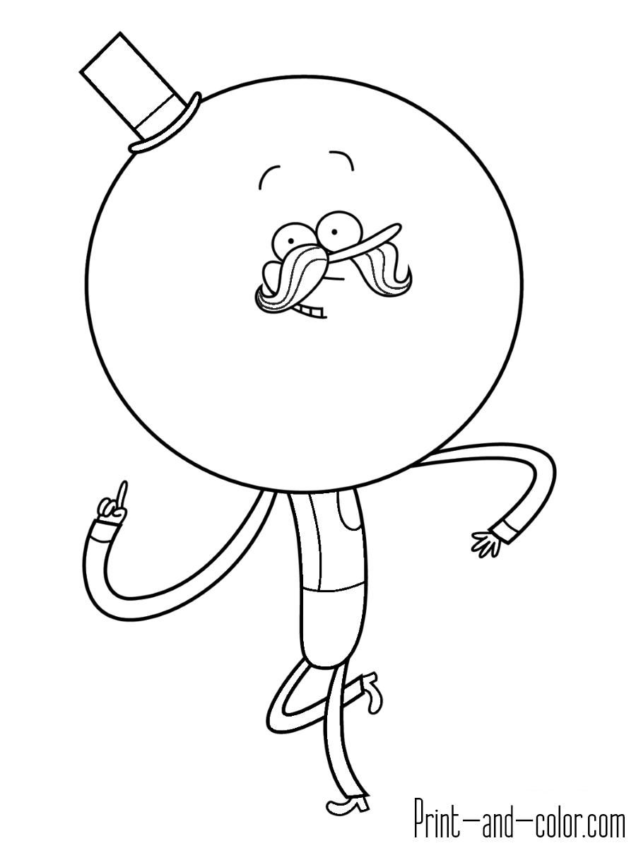 80 Regular Show Coloring Pages Printable 75