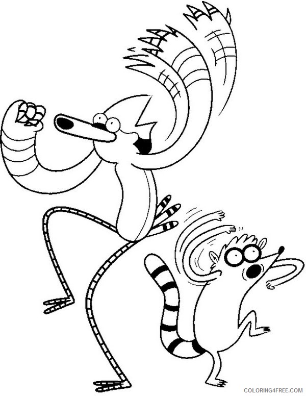 80 Regular Show Coloring Pages Printable 77