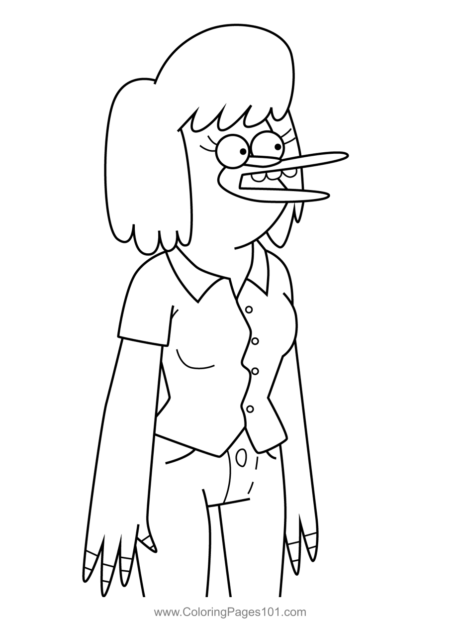 80 Regular Show Coloring Pages Printable 79