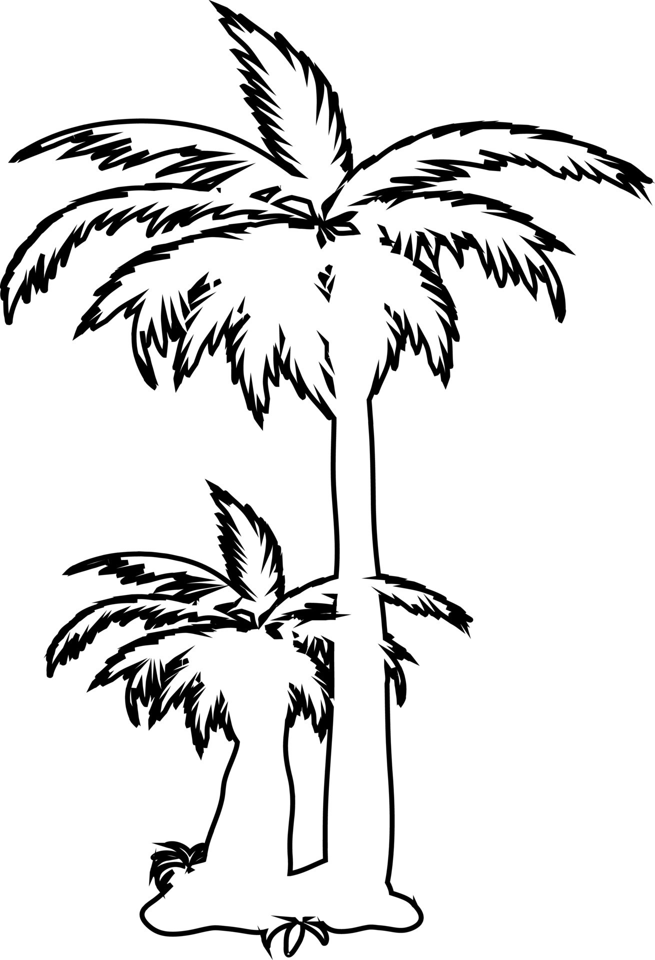 98 Palm Tree Coloring Pages Free Printable 72