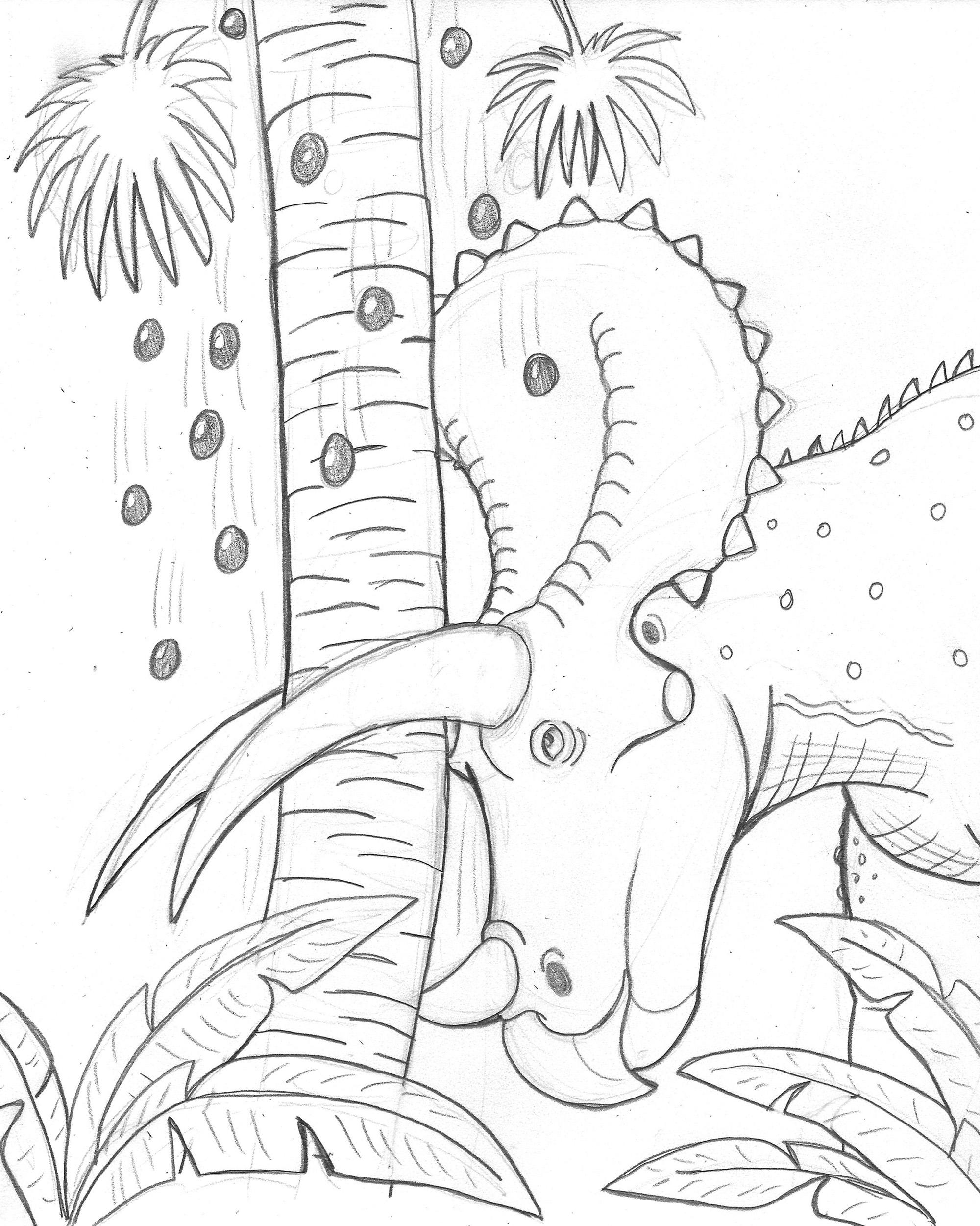 98 Palm Tree Coloring Pages Free Printable 83