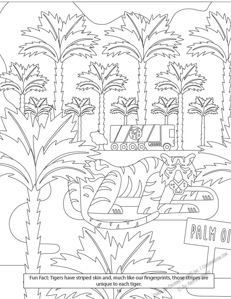 98 Palm Tree Coloring Pages Free Printable 91