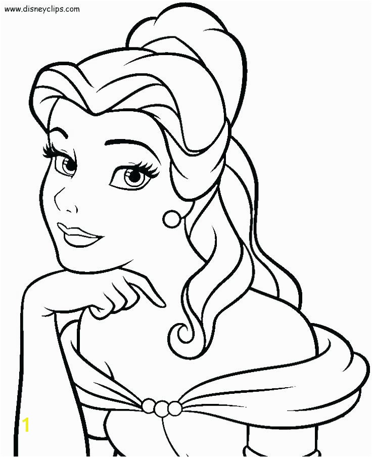 100 Free Belle Coloring Pages for Kids Printable 8