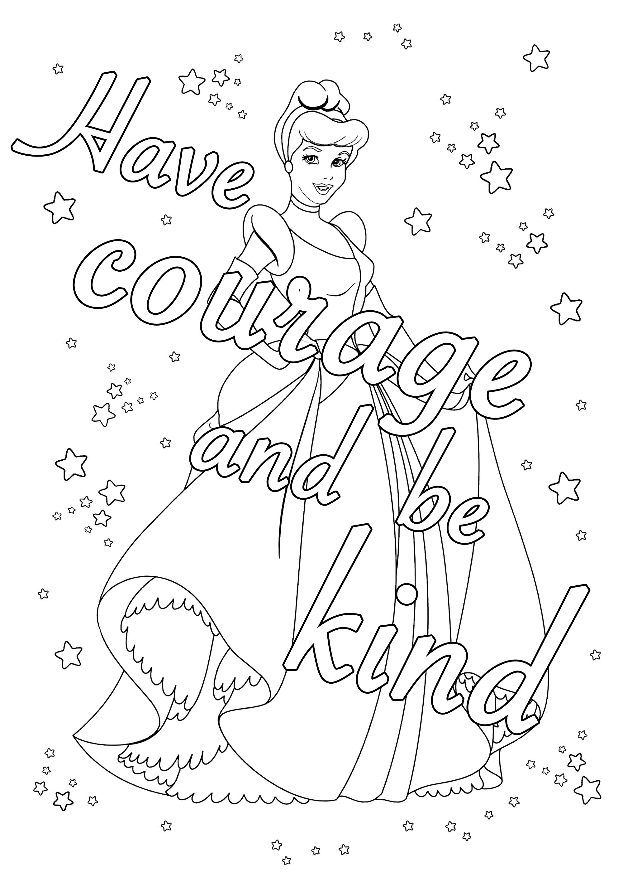 105 Disney Coloring Pages for Adults Printable 17