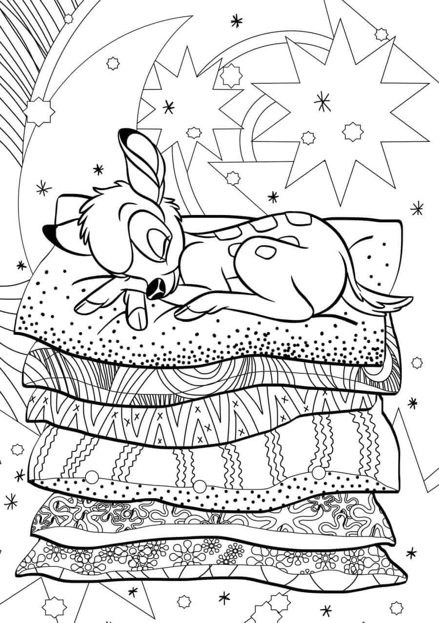 105 Disney Coloring Pages for Adults Printable 75