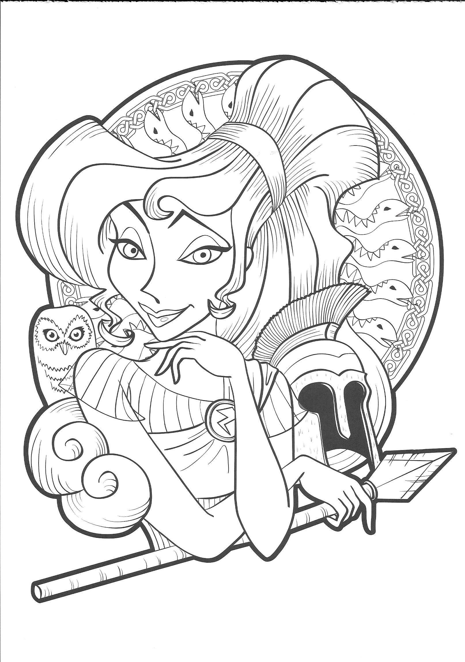 105 Disney Coloring Pages for Adults Printable 99