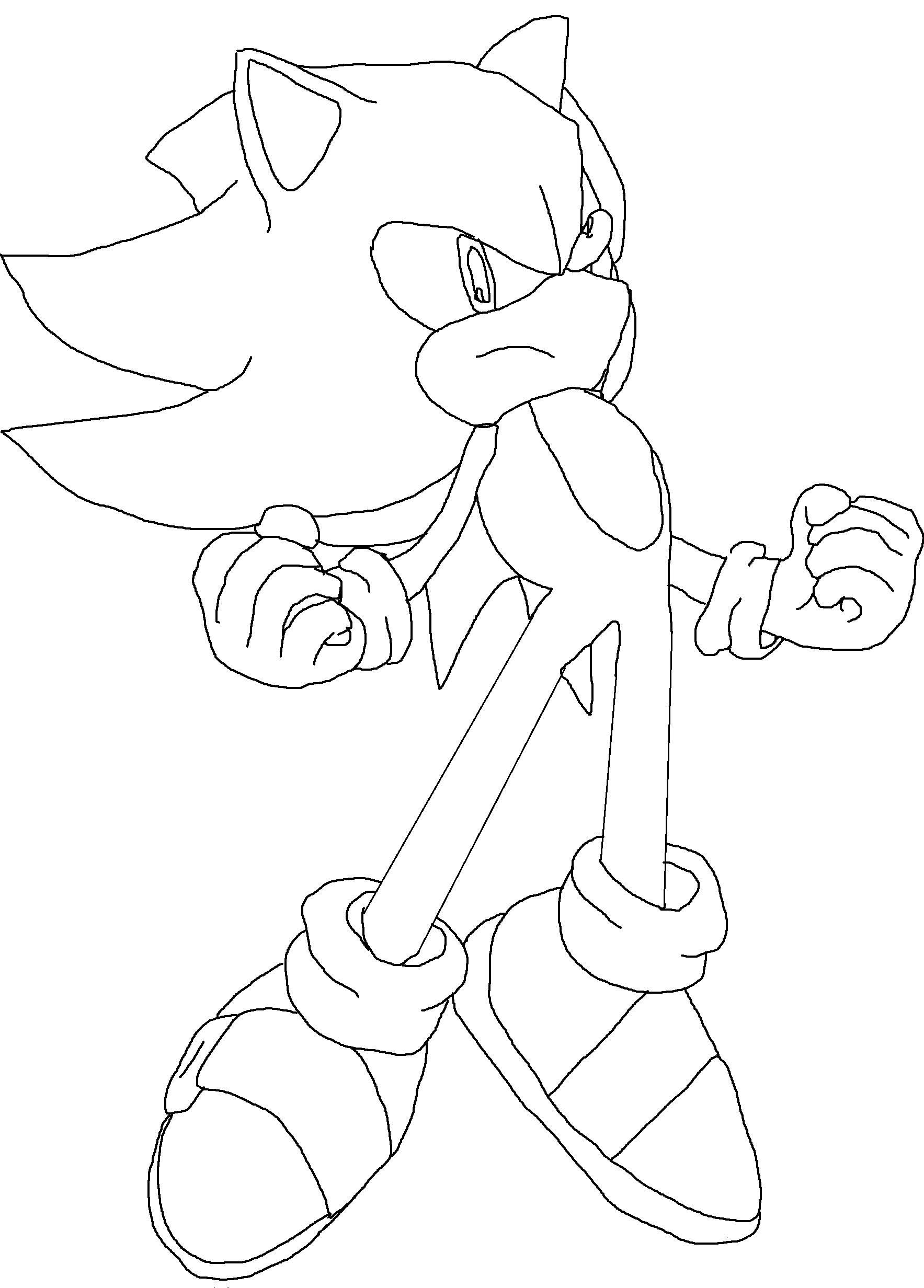 109 Darkspine Sonic Coloring Pages Printable