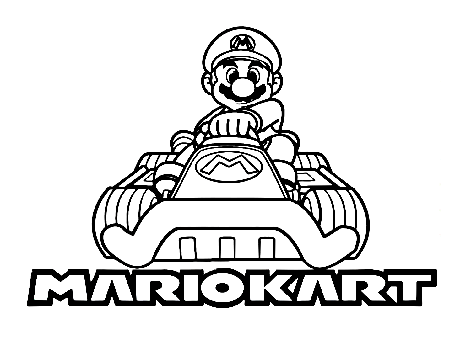 109 Mario Kart Coloring Pages Printable 62