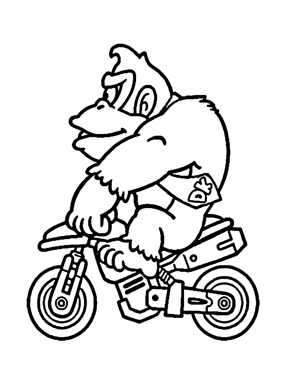 109 Mario Kart Coloring Pages Printable 91